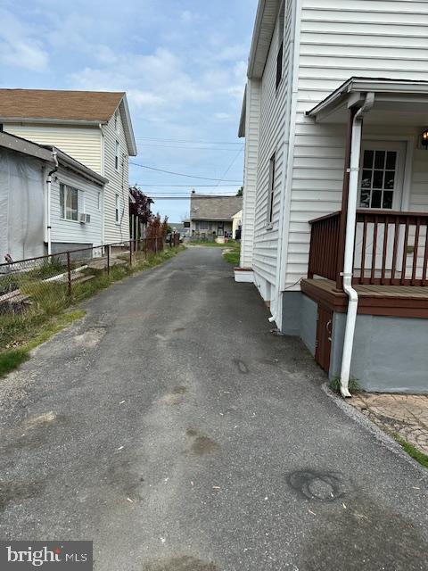 view of road