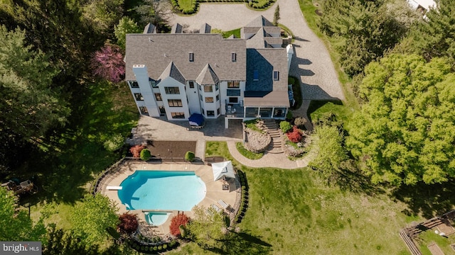 bird's eye view