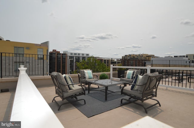 1421 Florida Ave NW Unit 5, Washington, DC 20009 - view of patio featuring a balcony