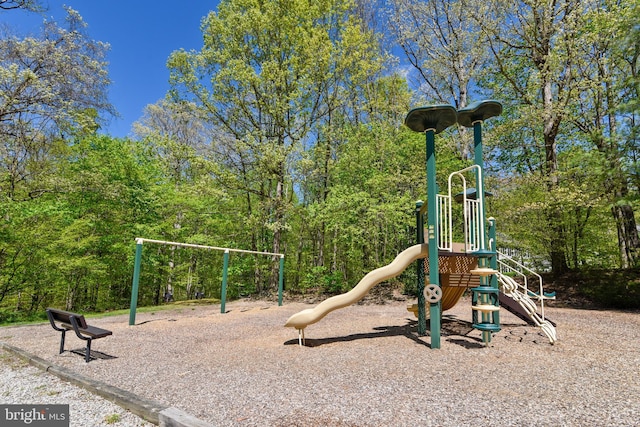 view of communal playground