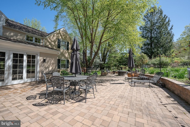 view of patio / terrace with outdoor dining space