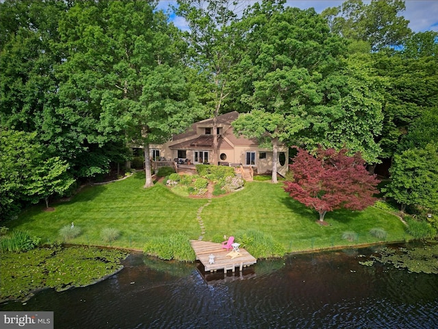 11566 Lake Newport Rd, Reston, VA 20194 - aerial view of property and surrounding area with a nearby body of water