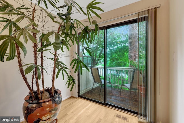 11566 Lake Newport Rd, Reston, VA 20194 - entryway with wood finished floors