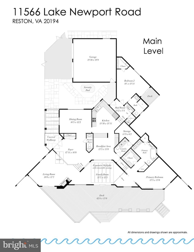 11566 Lake Newport Rd, Reston, VA 20194 - home floor plan