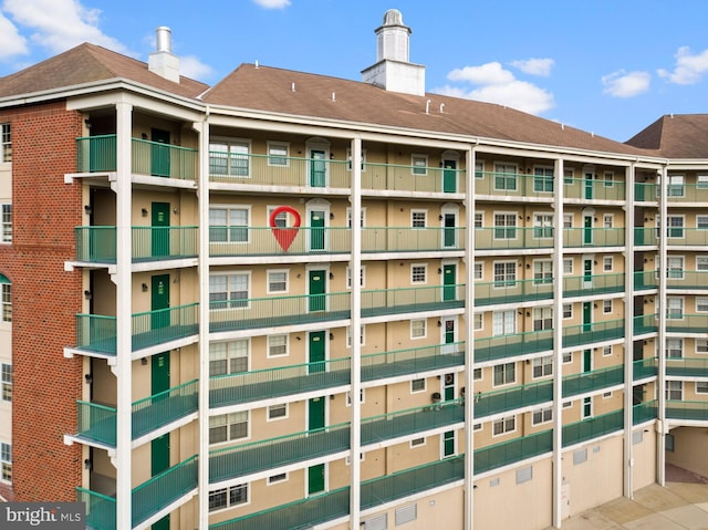 view of property