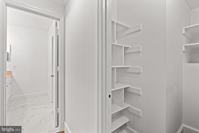 3233 Ellicott St NW, Washington, DC 20008 - walk in closet with marble finish floor
