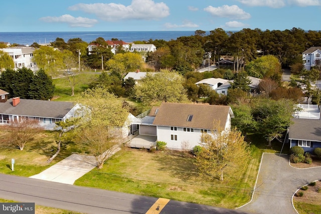 22 Harbor Rd, Rehoboth Beach, DE 19971 - aerial view of residential area featuring a large body of water