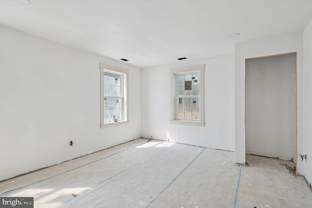 view of empty room