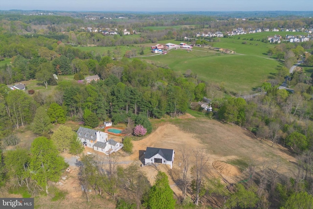 drone / aerial view