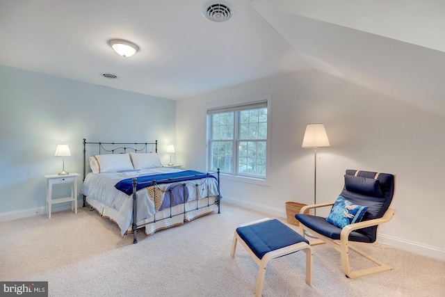 22758 Red Bay Ln, Milton, DE 19968 - bedroom with carpet floors, baseboards, and vaulted ceiling