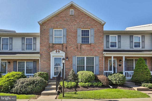 1514 Ravena St Unit D, Bethlehem, PA 18015 - townhome / multi-family property with brick siding