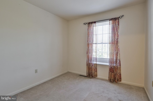1514 Ravena St Unit D, Bethlehem, PA 18015 - carpeted spare room with baseboards and visible vents