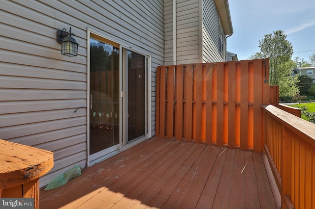 1514 Ravena St Unit D, Bethlehem, PA 18015 - view of wooden terrace