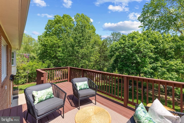 view of deck