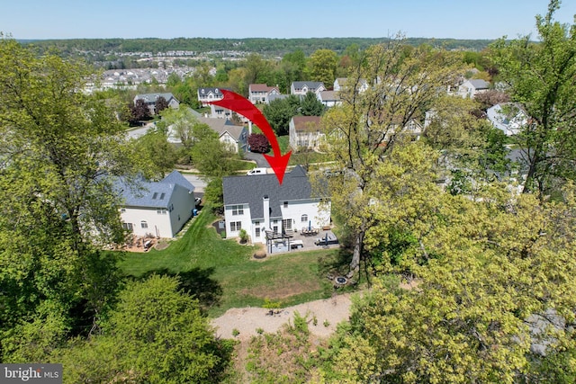 aerial view