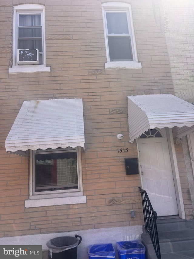 view of side of property