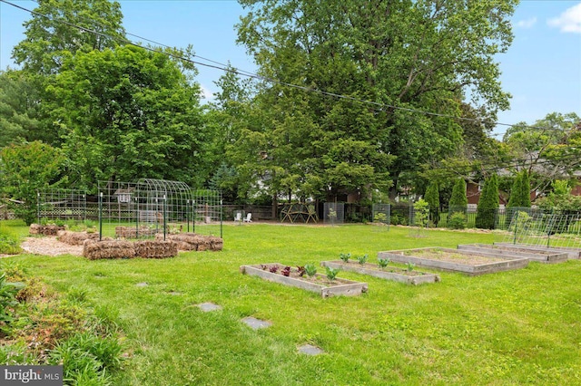 1708 Wrightfield Rd, Yardley, PA 19067 - view of yard featuring a garden