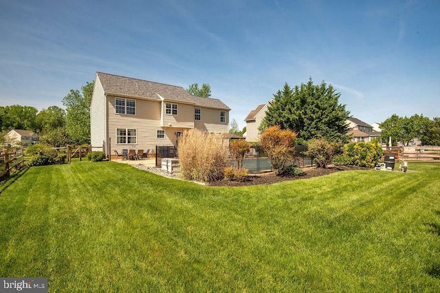 134 Ascot Ct, Bear, DE 19701 - rear view of house with a patio area