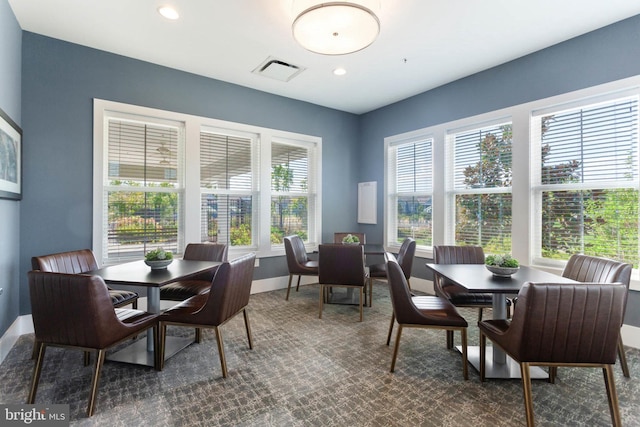 912 Moorings Cir Unit 8, Stevensville, MD 21666 - dining room with baseboards and recessed lighting