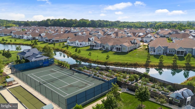 912 Moorings Cir Unit 8, Stevensville, MD 21666 - aerial view of residential area with a nearby body of water