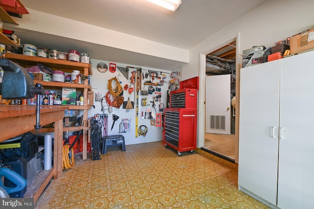 storage area with visible vents