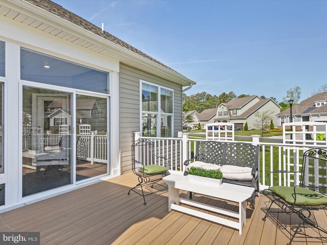 20515 Anchor Ln, Frankford, DE 19945 - view of wooden deck
