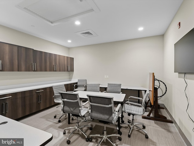 20515 Anchor Ln, Frankford, DE 19945 - office space with recessed lighting and visible vents