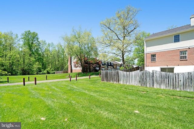 9239 Sand Creek Ct, Burke, VA 22015 - view of yard featuring fence