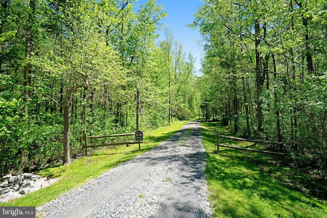 9239 Sand Creek Ct, Burke, VA 22015 - view of street featuring a wooded view