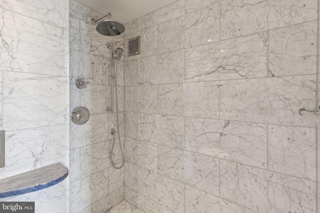 200 Locust St Unit 24Bn, Philadelphia, PA 19106 - bathroom with tiled shower