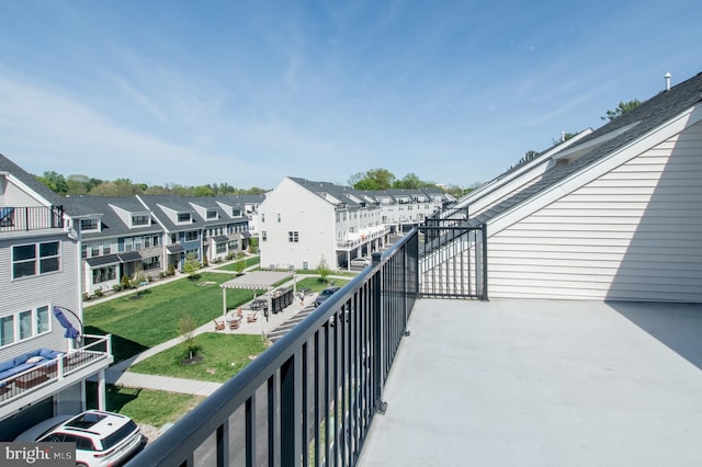 362 Star Tavern Ln, West Chester, PA 19382 - balcony featuring a residential view
