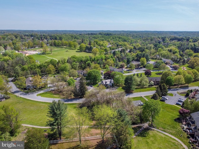 362 Star Tavern Ln, West Chester, PA 19382 - bird's eye view with a wooded view and a residential view