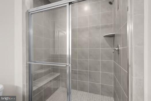 136 Salinger Dr Unit 136, Gaithersburg, MD 20878 - bathroom featuring a stall shower and toilet