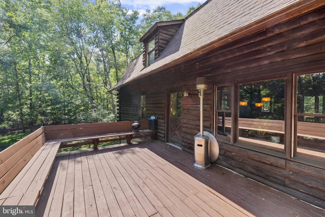 view of deck