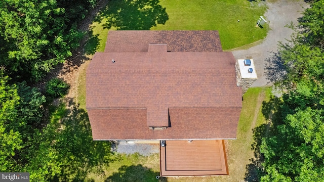 drone / aerial view