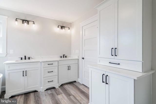 339 11th, Ship Bottom, NJ 08008 - full bath featuring wood finished floors and double vanity
