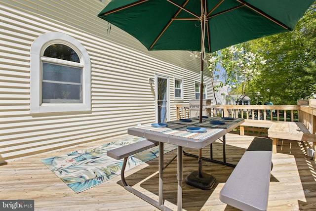 view of deck