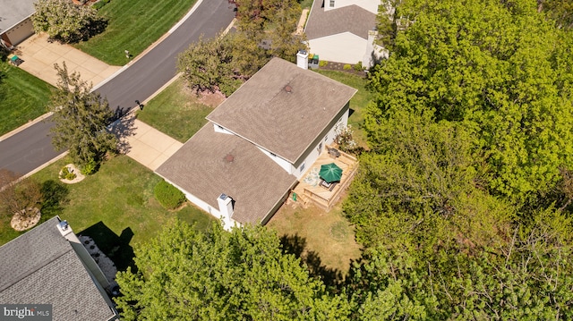 drone / aerial view