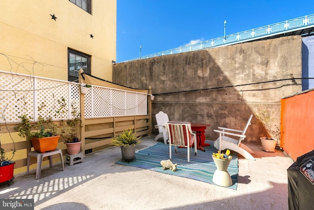 view of patio