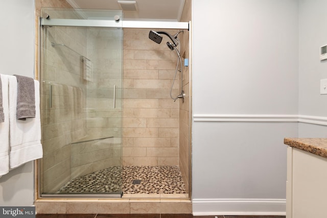 1119 Overbrook Rd, Baltimore, MD 21239 - full bath featuring a stall shower and vanity