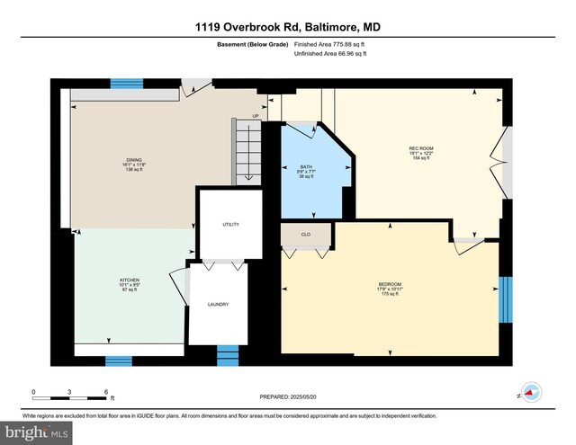 1119 Overbrook Rd, Baltimore, MD 21239 - room layout