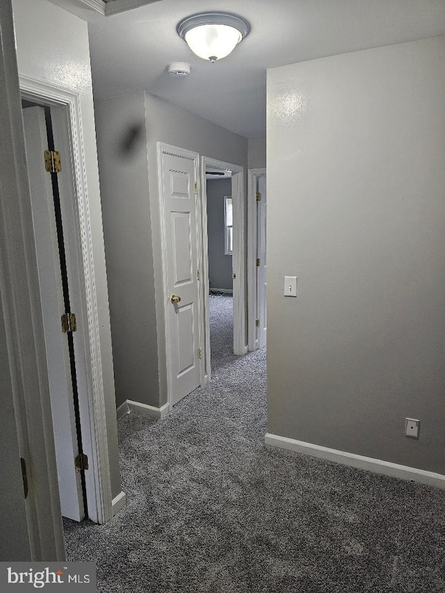 1569 Charlestown Dr, Edgewood, MD 21040 - hallway featuring carpet floors and baseboards