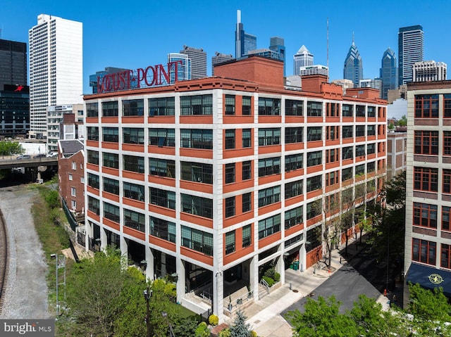 view of property featuring a view of skyline