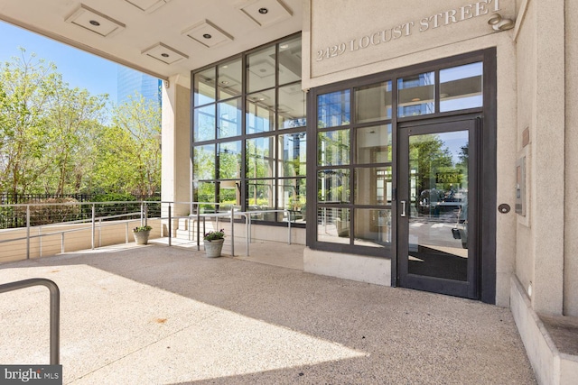 view of property entrance