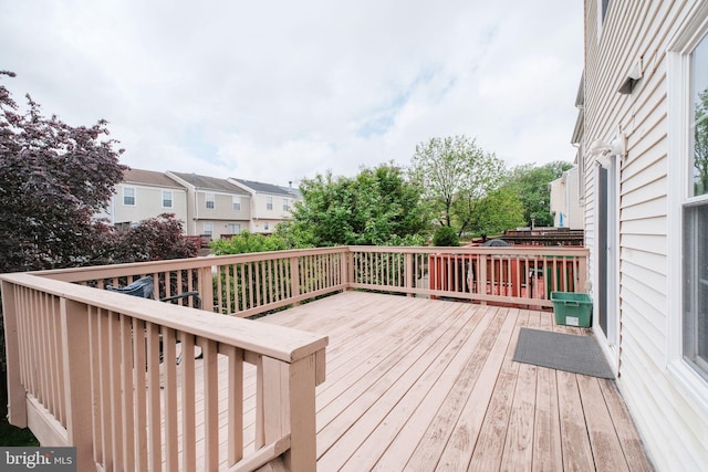 34 Starboard Ct, Gaithersburg, MD 20877 - deck with a residential view