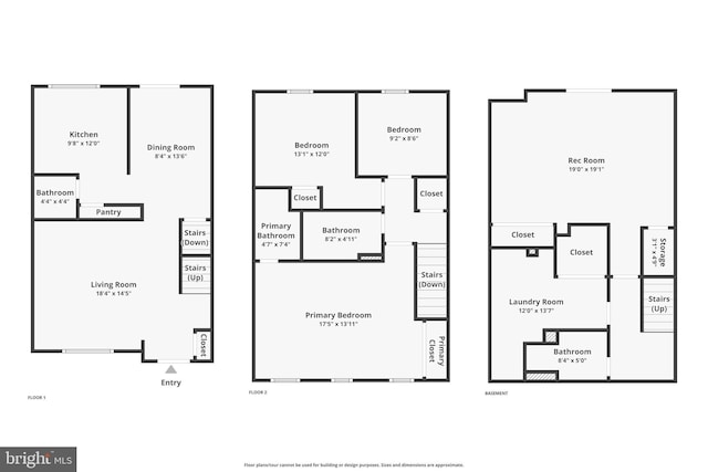 34 Starboard Ct, Gaithersburg, MD 20877 - floor plan / room layout