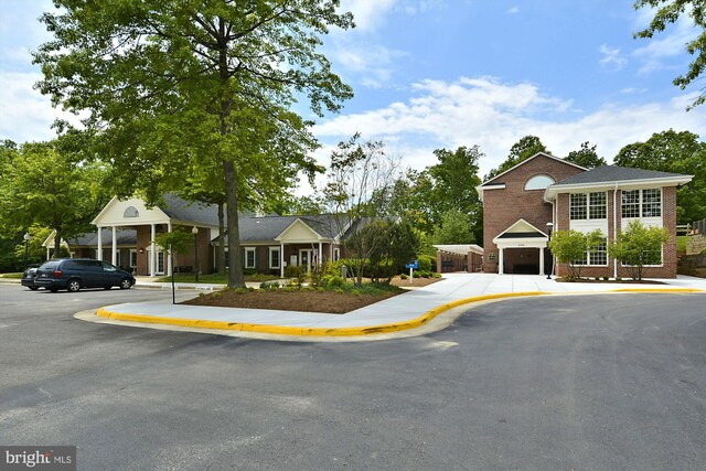 12116 Greenway Ct Unit 302, Fairfax, VA 22033 - view of front of property with brick siding