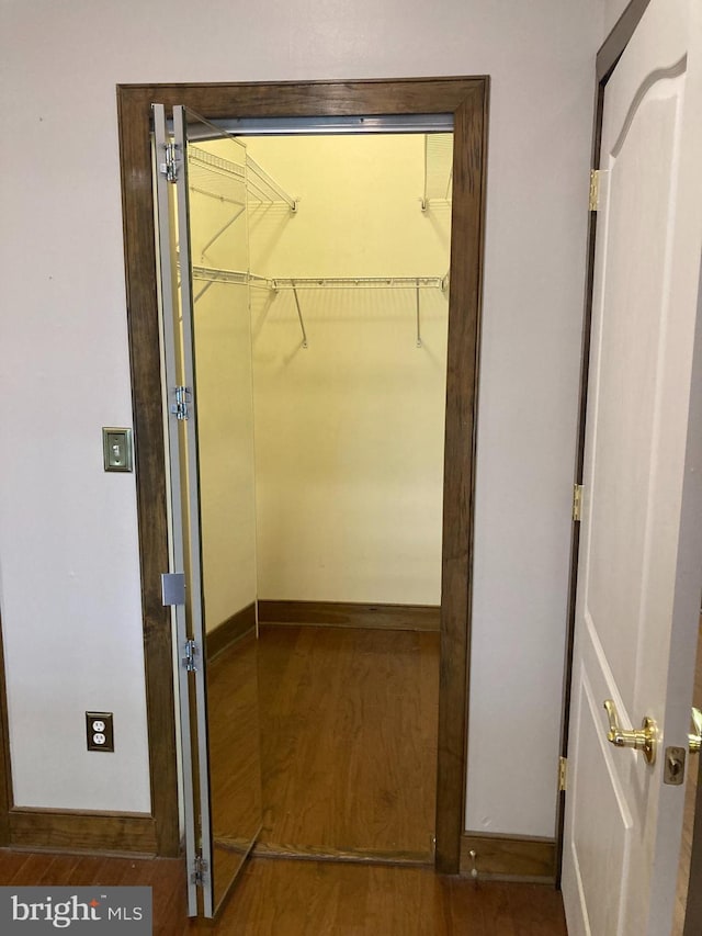 1630 Welsh Rd Unit 49G, Philadelphia, PA 19115 - walk in closet with wood finished floors