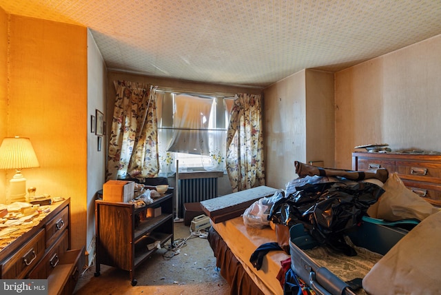 interior space featuring carpet flooring