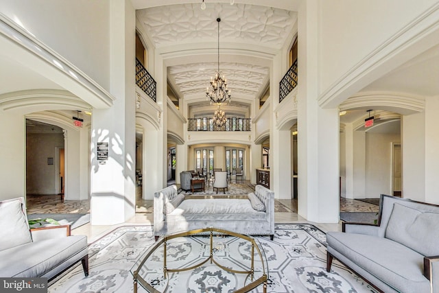 view of community lobby